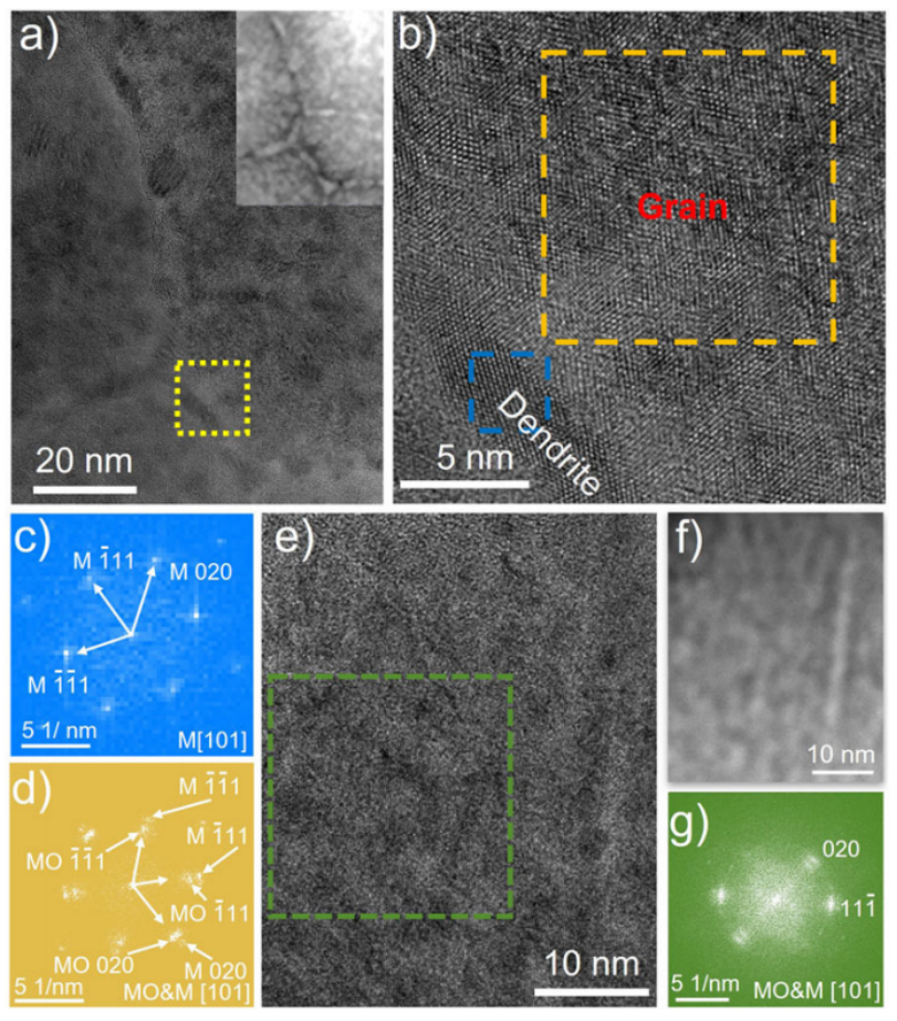 循環(huán)樣品的結(jié)構表征圖